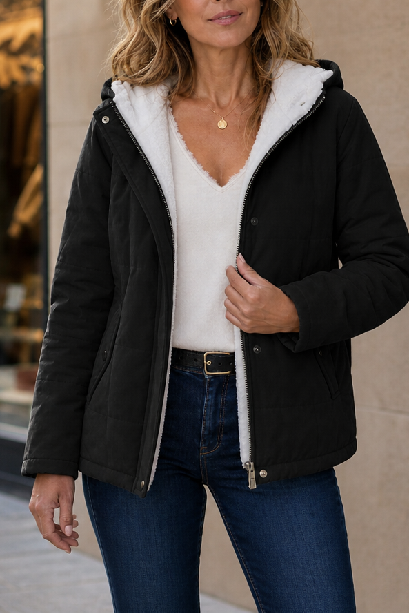 Rosetta thick hooded puffer jacket – image 3