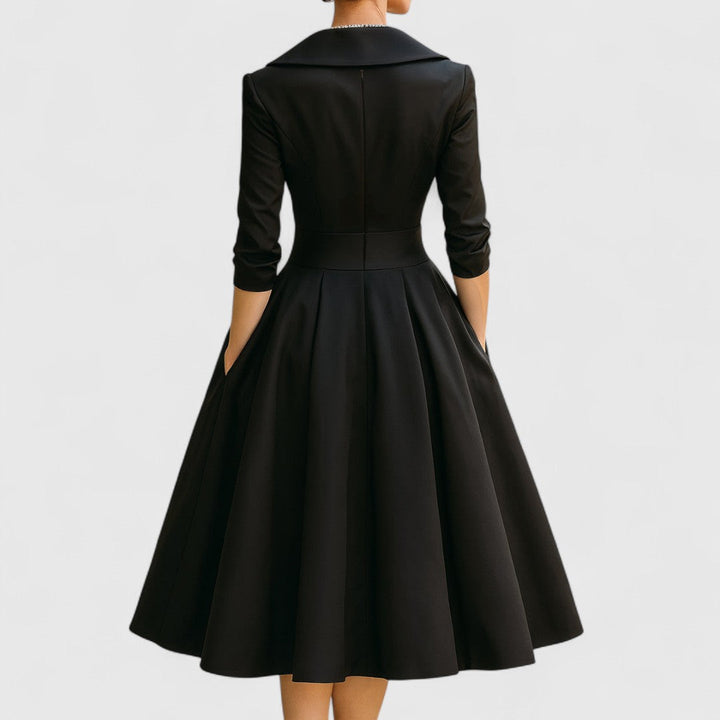 Elin belted midi dress – image 8