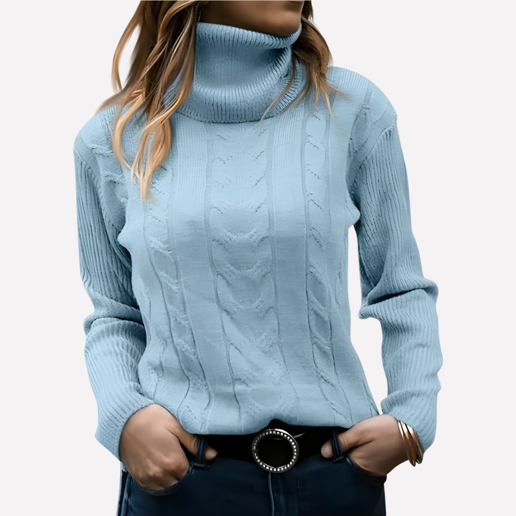 Petra relaxed turtleneck jumper – image 18