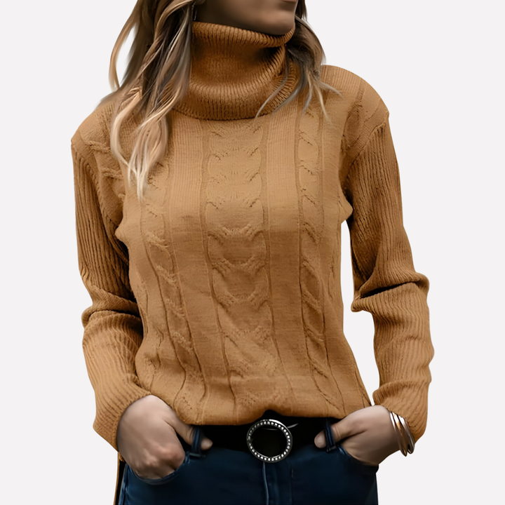 Petra relaxed turtleneck jumper – image 19