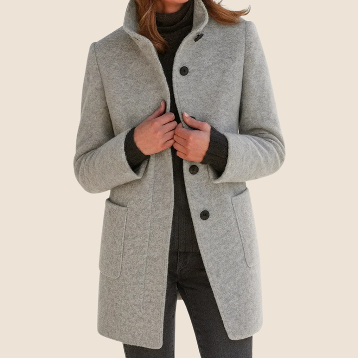 Wynne soft touch tailored longline coat