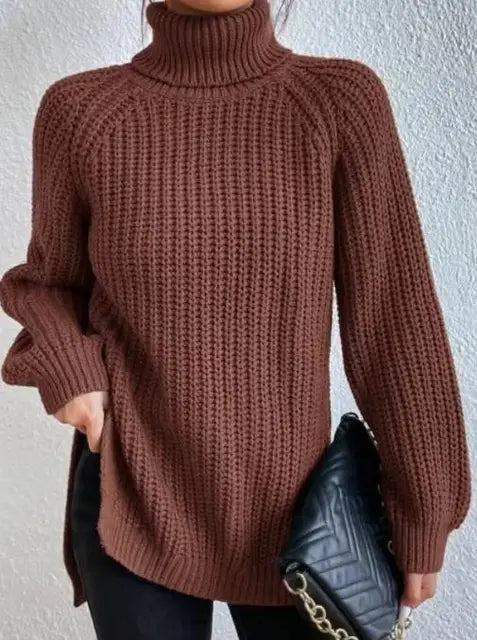 Kezia slim fit turtleneck top – image 6