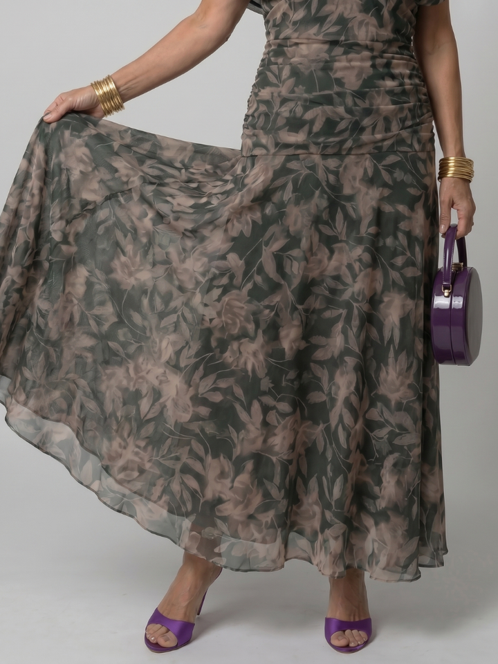 Arabella off shoulder midi dress – image 7