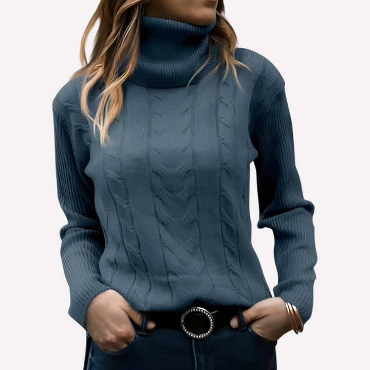 Petra relaxed turtleneck jumper – image 21