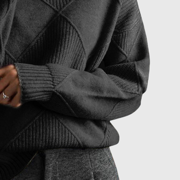 Matilda oversized turtleneck jumper – image 11