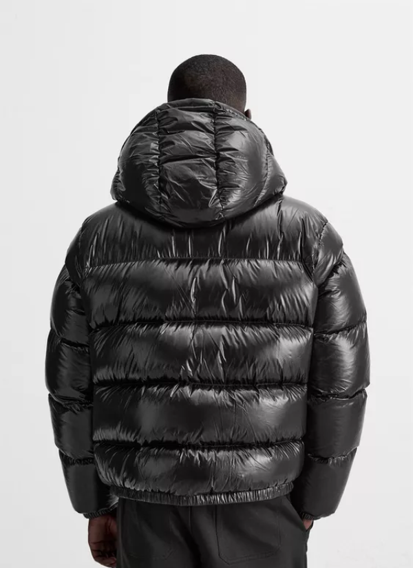 Alda hip length hooded puffer jacket – image 6