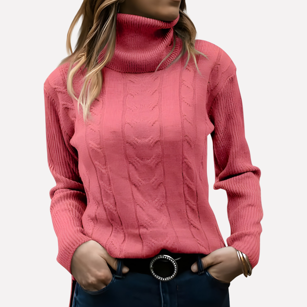 Petra relaxed turtleneck jumper – image 23