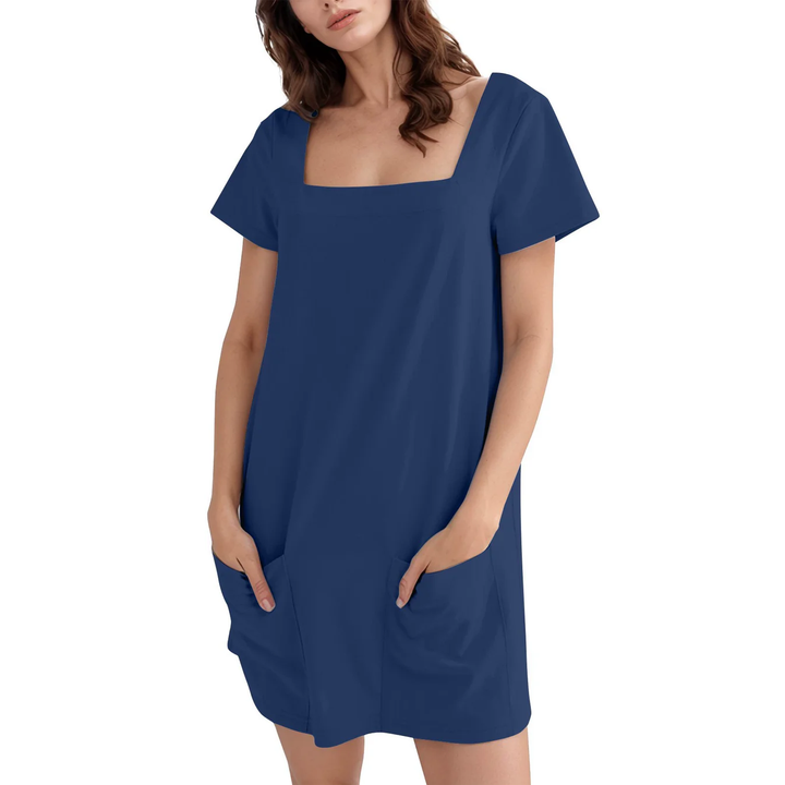 Georgiana mini dress with pockets – image 14