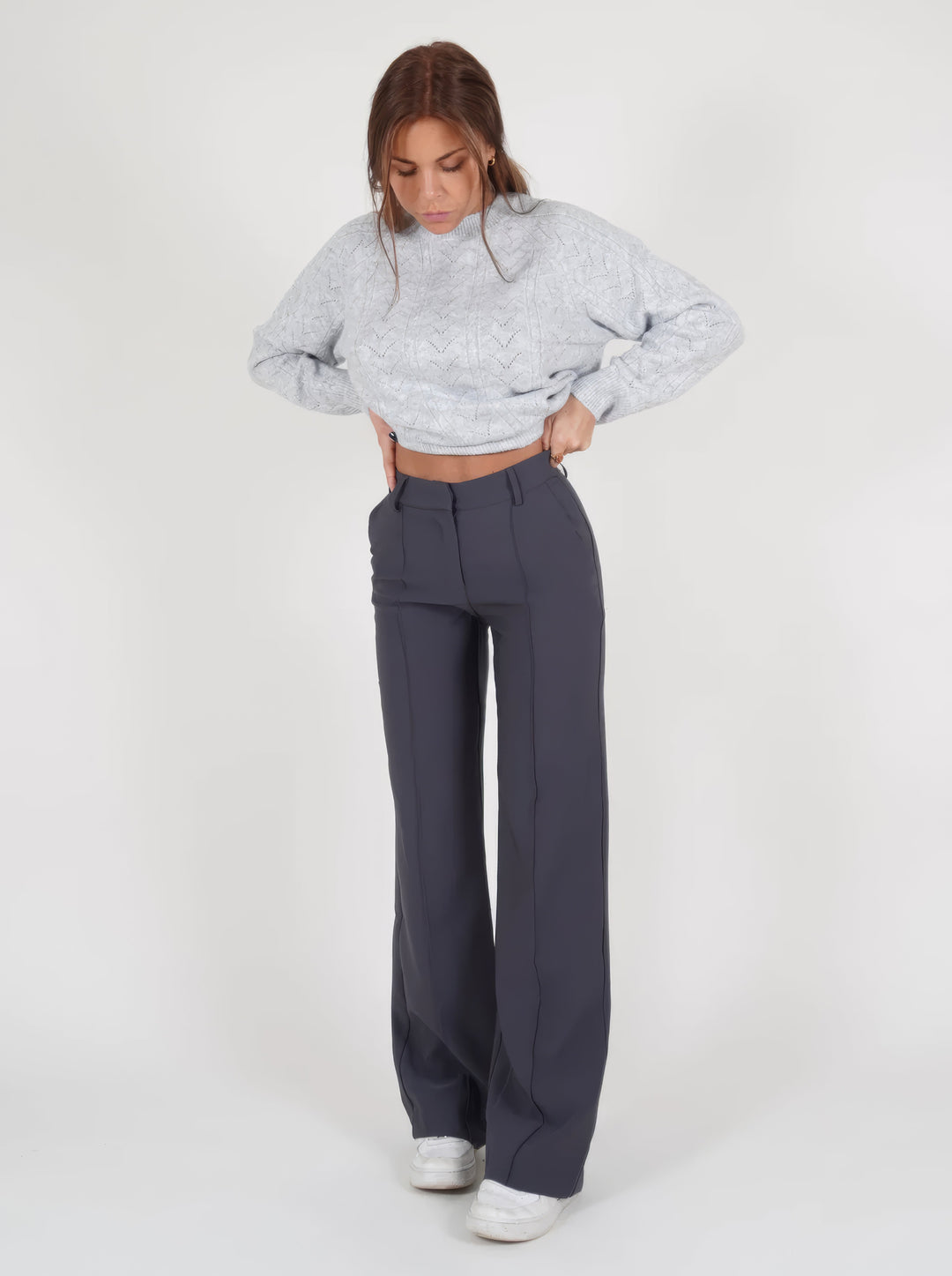 Mireille relaxed high waist wide leg trousers – image 17