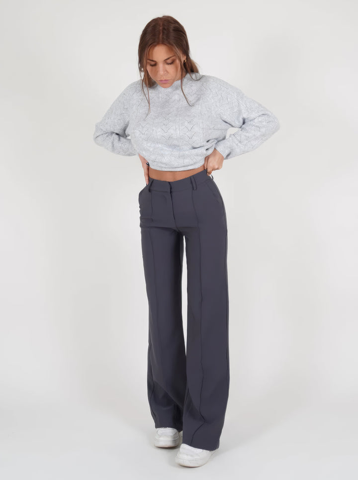 Mireille relaxed high waist wide leg trousers – image 17