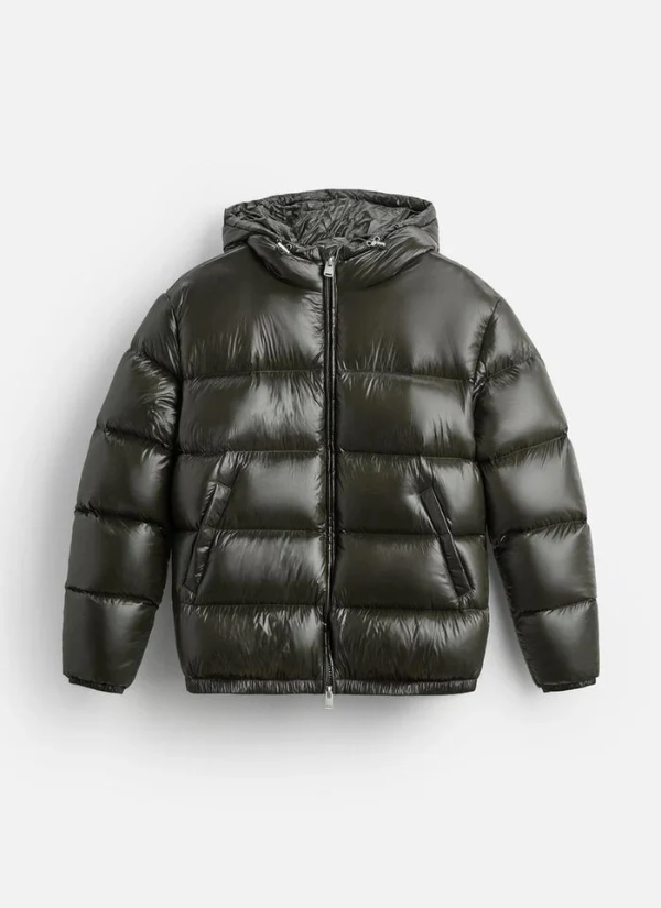 Alda hip length hooded puffer jacket – image 8