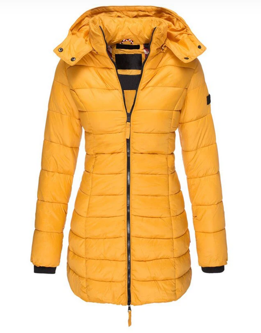 Linnea zip up hooded puffer jacket – image 2