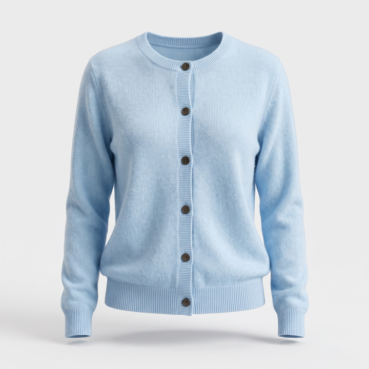 Hollie fine knit button cardigan – image 12
