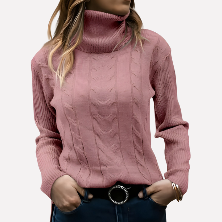 Petra relaxed turtleneck jumper – image 7