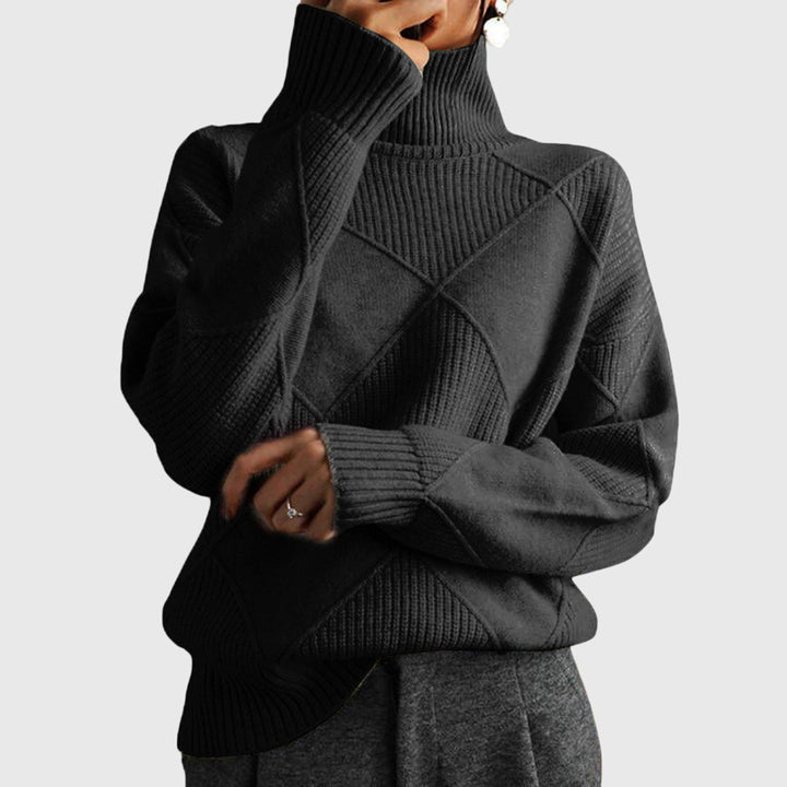 Matilda oversized turtleneck jumper – image 6