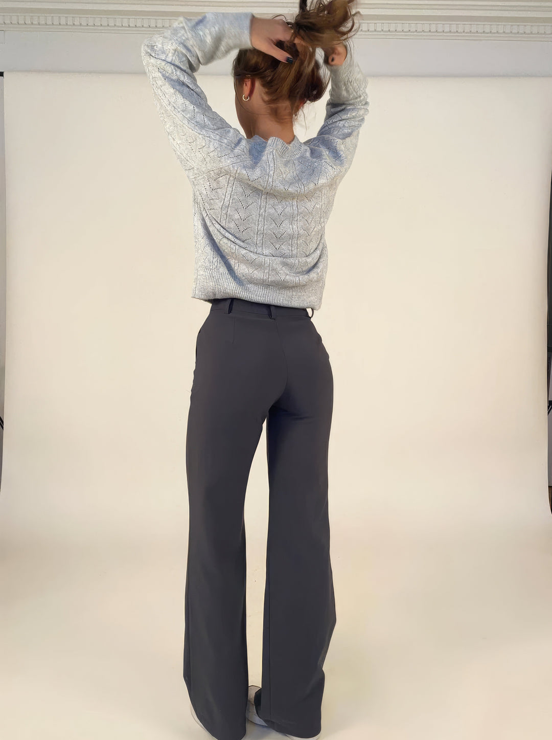 Mireille relaxed high waist wide leg trousers – image 6