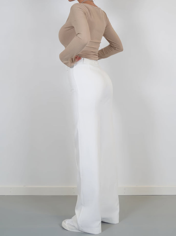 Mireille relaxed high waist wide leg trousers – image 2
