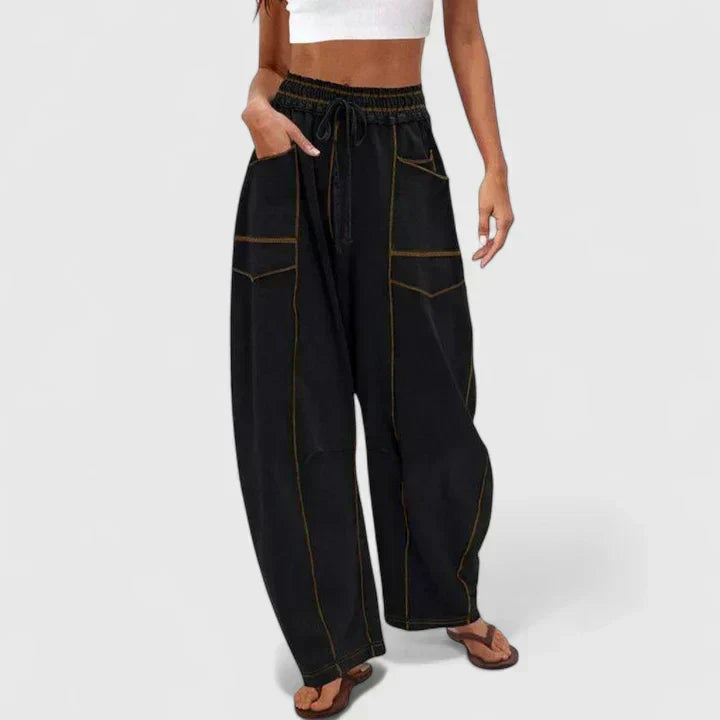 Lottie soft touch relaxed trousers – image 3