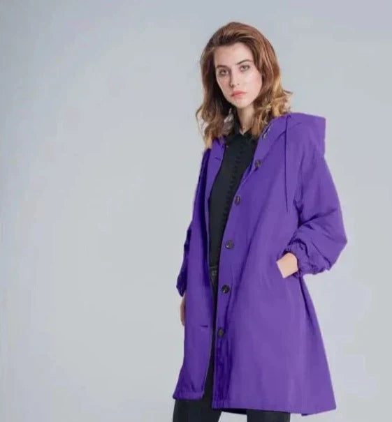 Alanna hooded windbreaker rain jacket – image 9