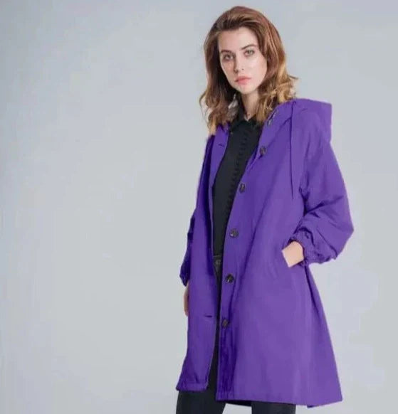 Alanna hooded windbreaker rain jacket – image 17