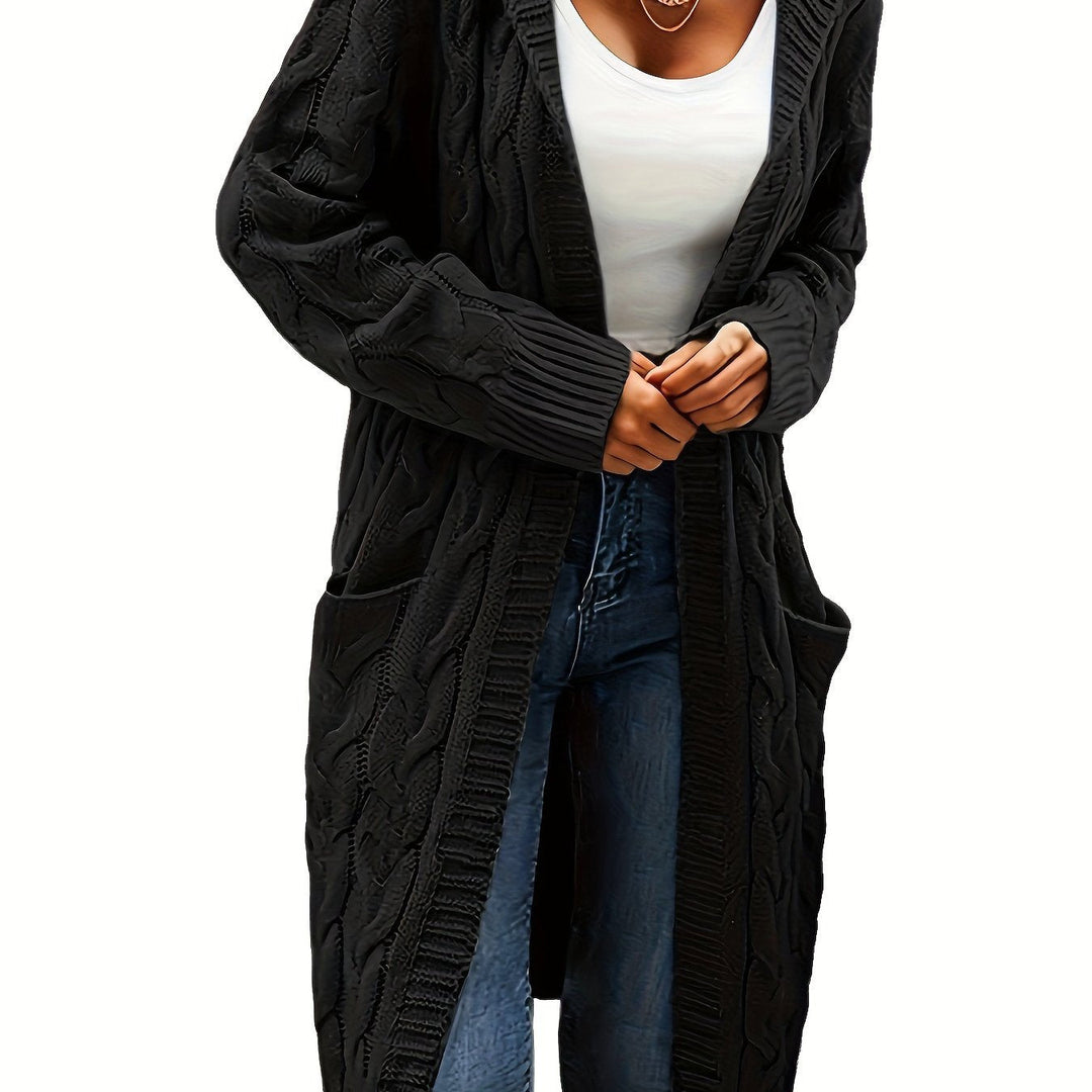 Rhiannon button front cardigan with pockets – image 2