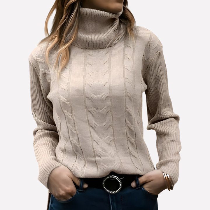 Petra relaxed turtleneck jumper – image 11