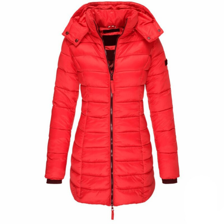 Perpetua zip front winter jacket with hood – image 5