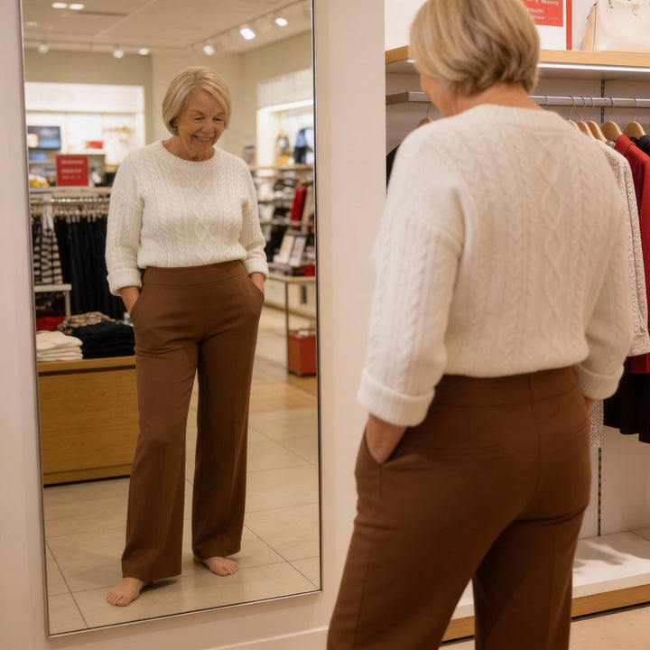 Imogen tapered high waisted trousers – image 15