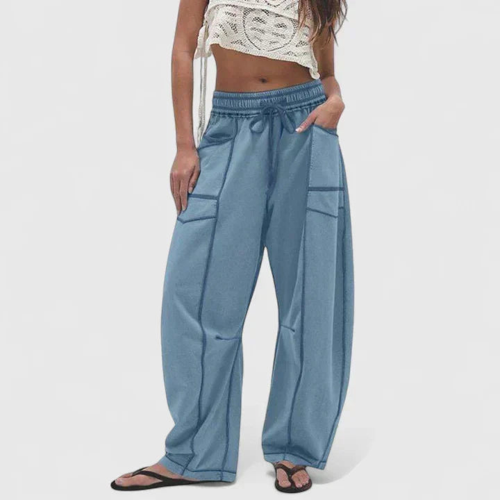 Lottie soft touch relaxed trousers – image 5