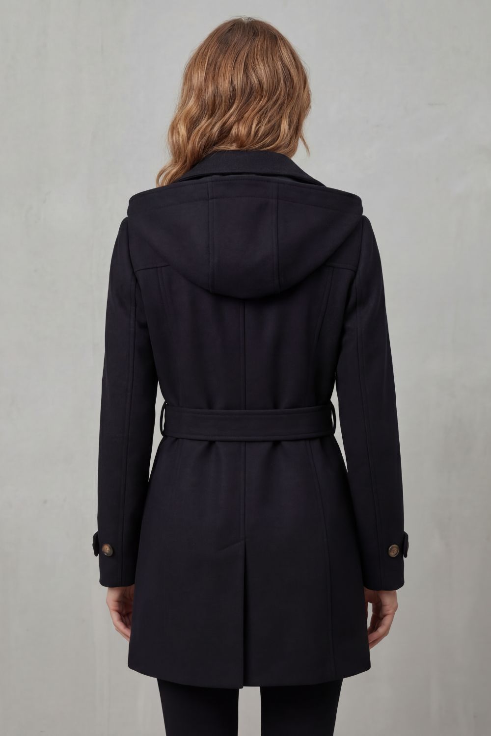 Heddwen tailored hooded trench coat – image 4