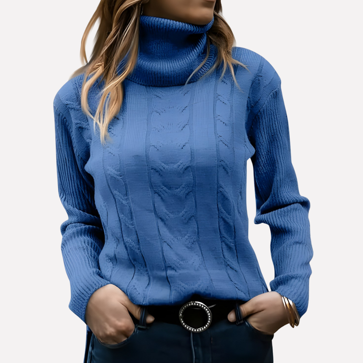 Petra relaxed turtleneck jumper – image 13