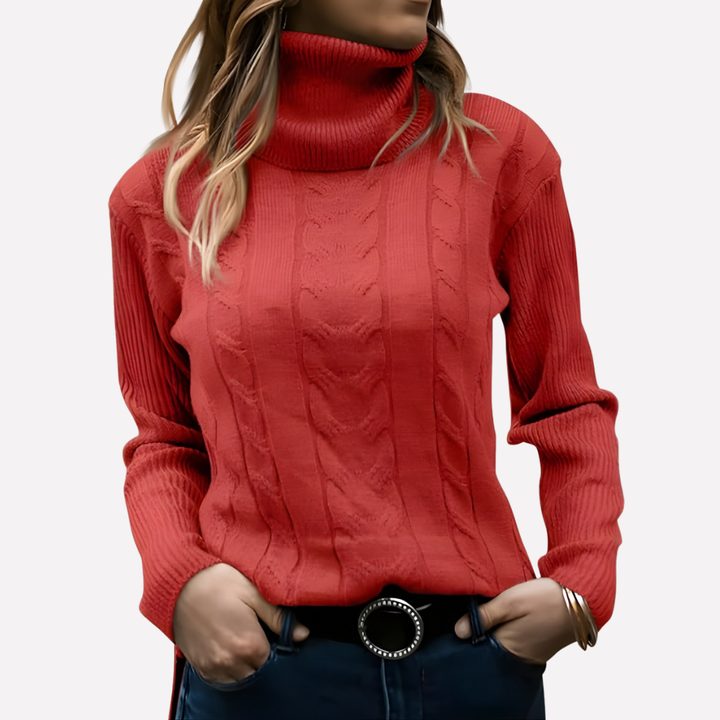 Petra relaxed turtleneck jumper – image 14