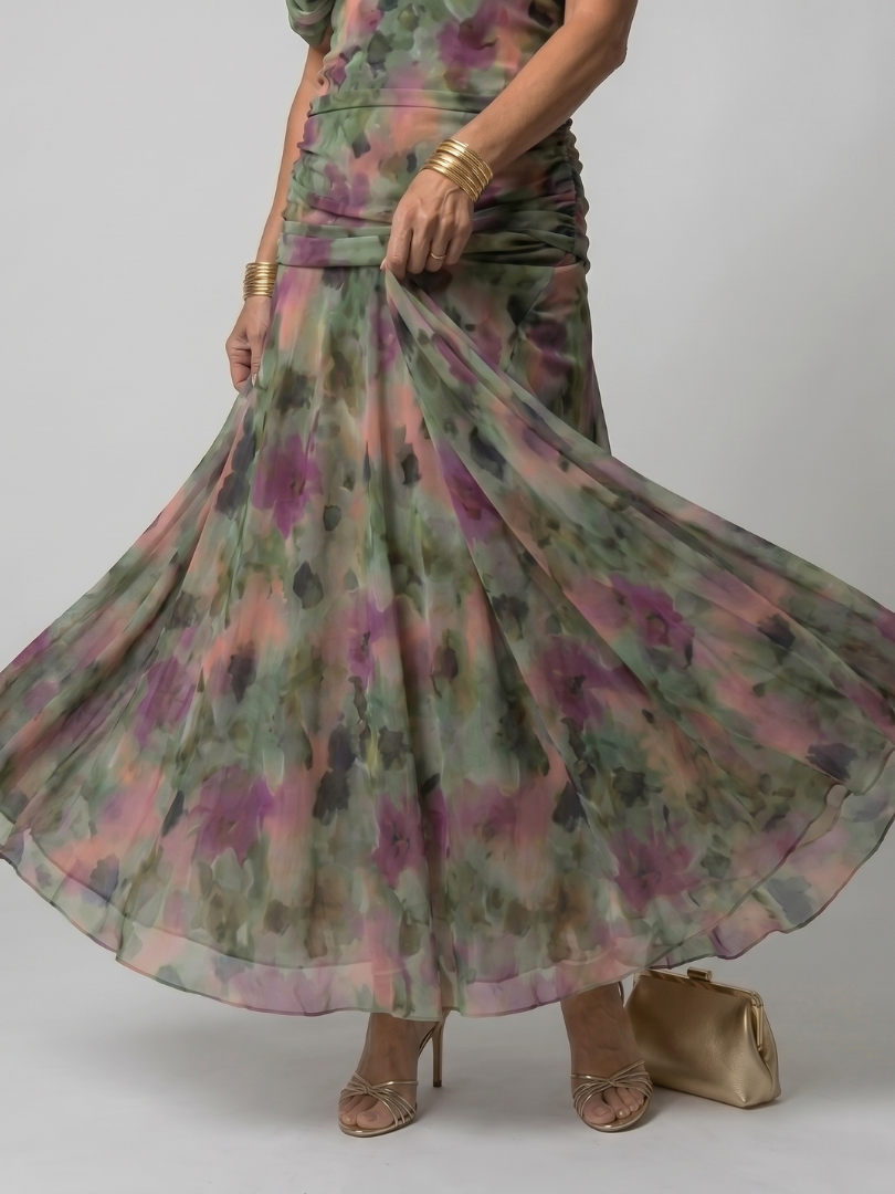 Arabella off shoulder midi dress – image 11