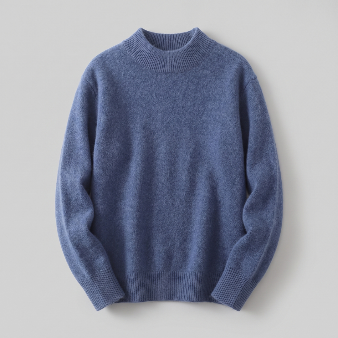 Winslow soft knit mock neck jumper – image 6
