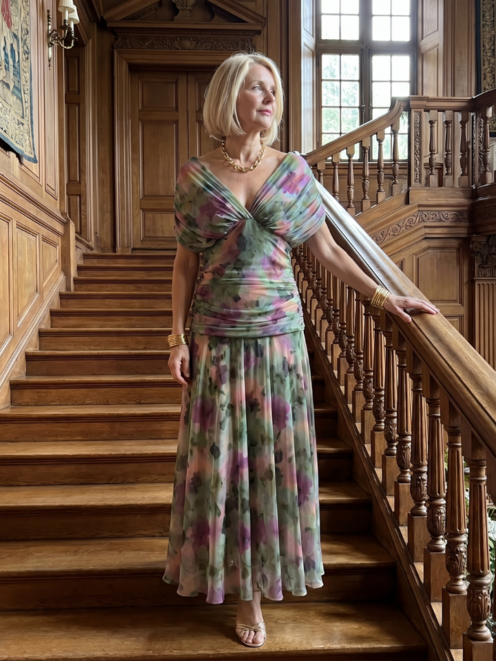 Arabella off shoulder midi dress – image 16