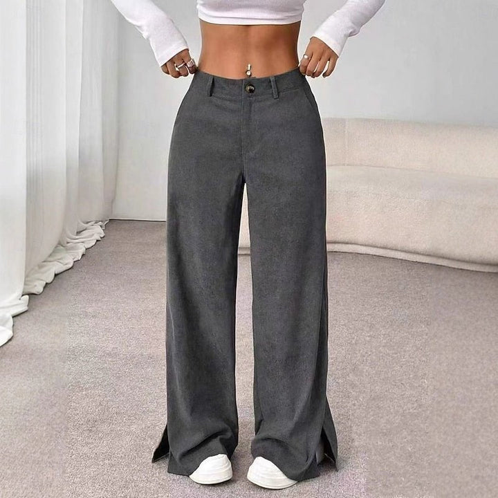Mairead softly flared wide leg trousers – image 6