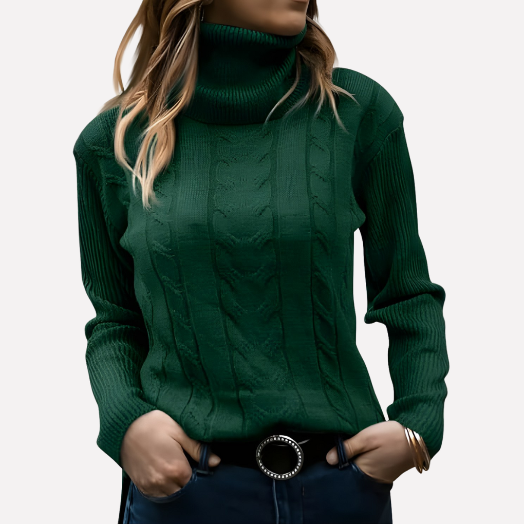 Petra relaxed turtleneck jumper – image 16