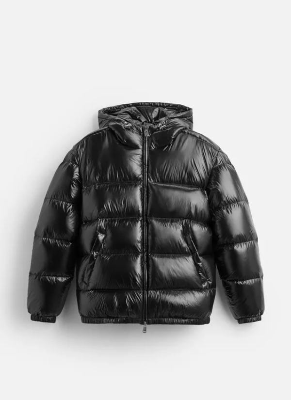 Alda hip length hooded puffer jacket – image 7