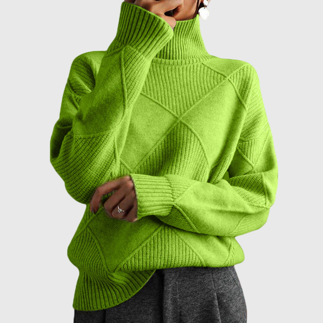 Matilda oversized turtleneck jumper – image 4