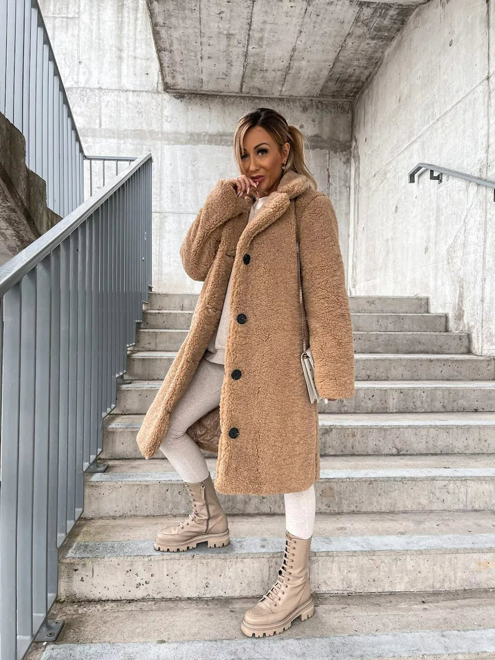 Juliana plush trench coat – image 5