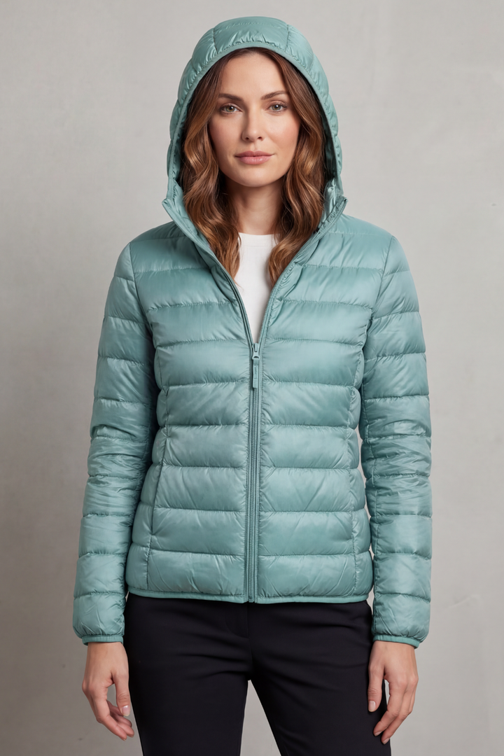 Fleur packable hooded puffer jacket – image 22