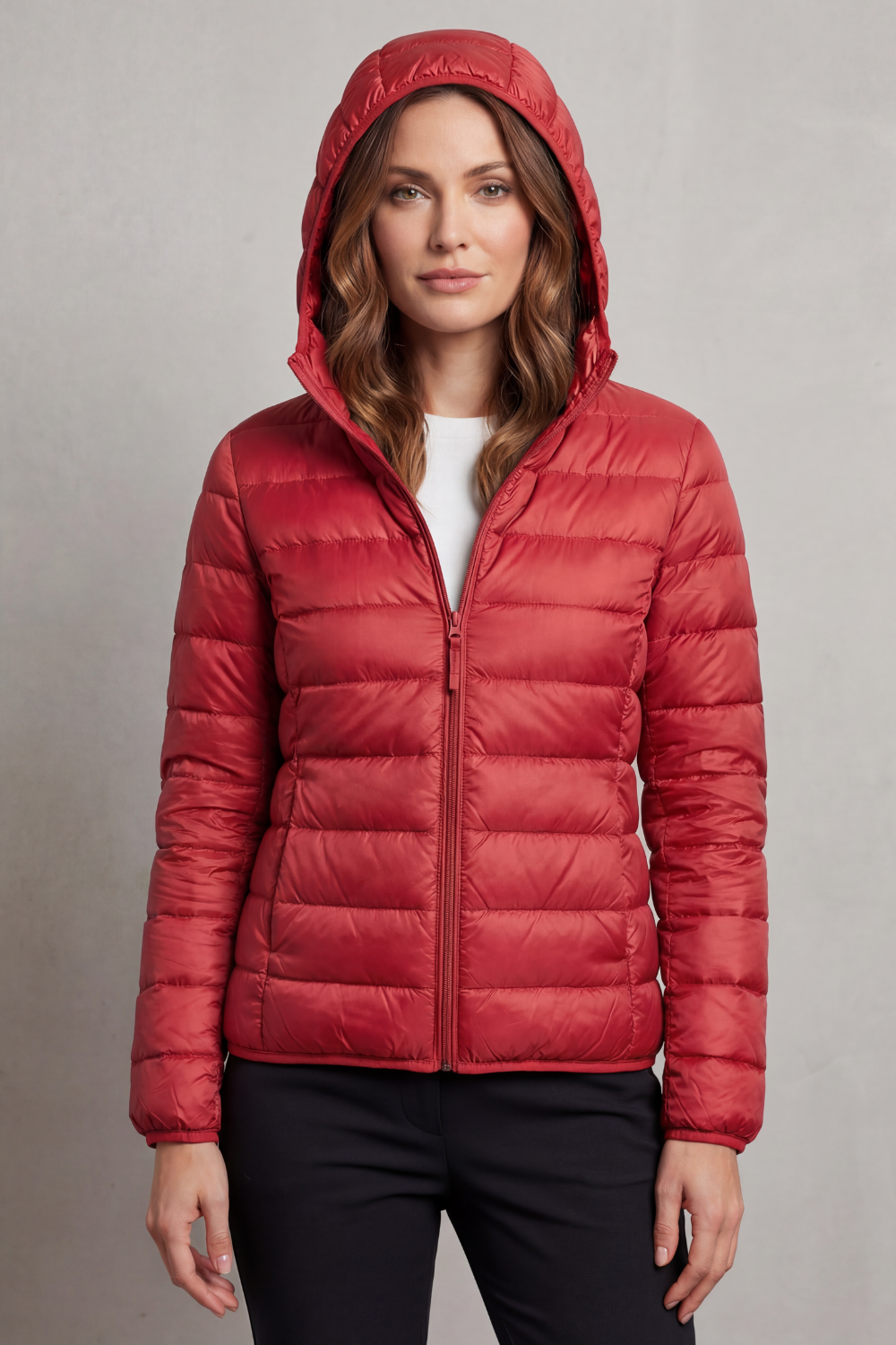 Fleur packable hooded puffer jacket – image 26