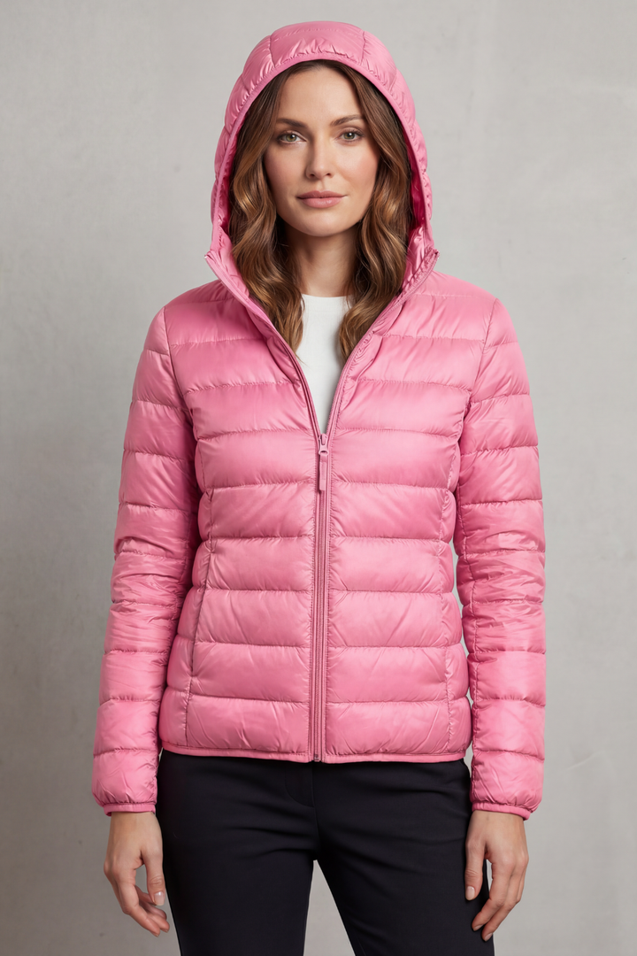 Fleur packable hooded puffer jacket – image 28