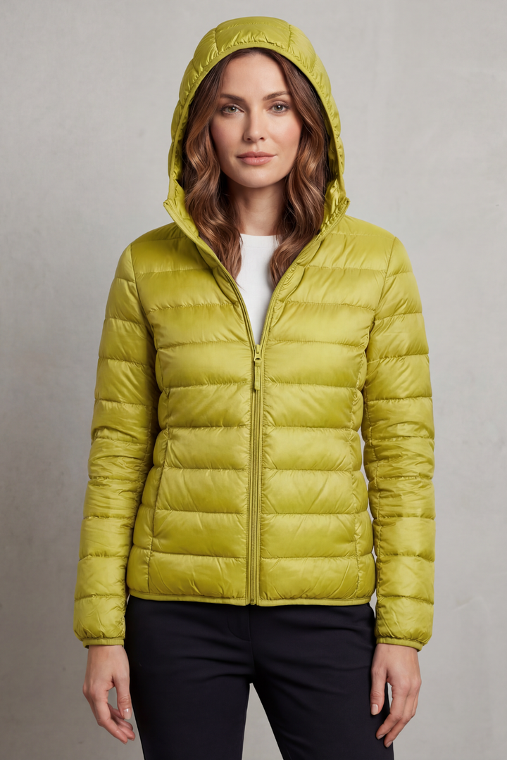 Fleur packable hooded puffer jacket – image 30