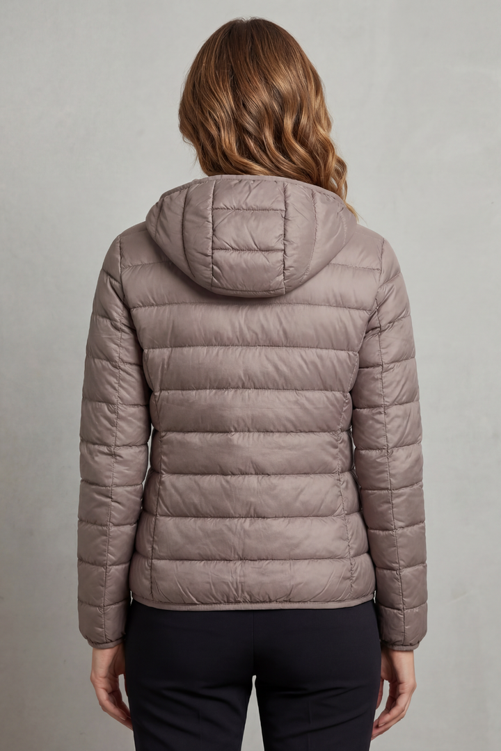 Fleur packable hooded puffer jacket – image 4