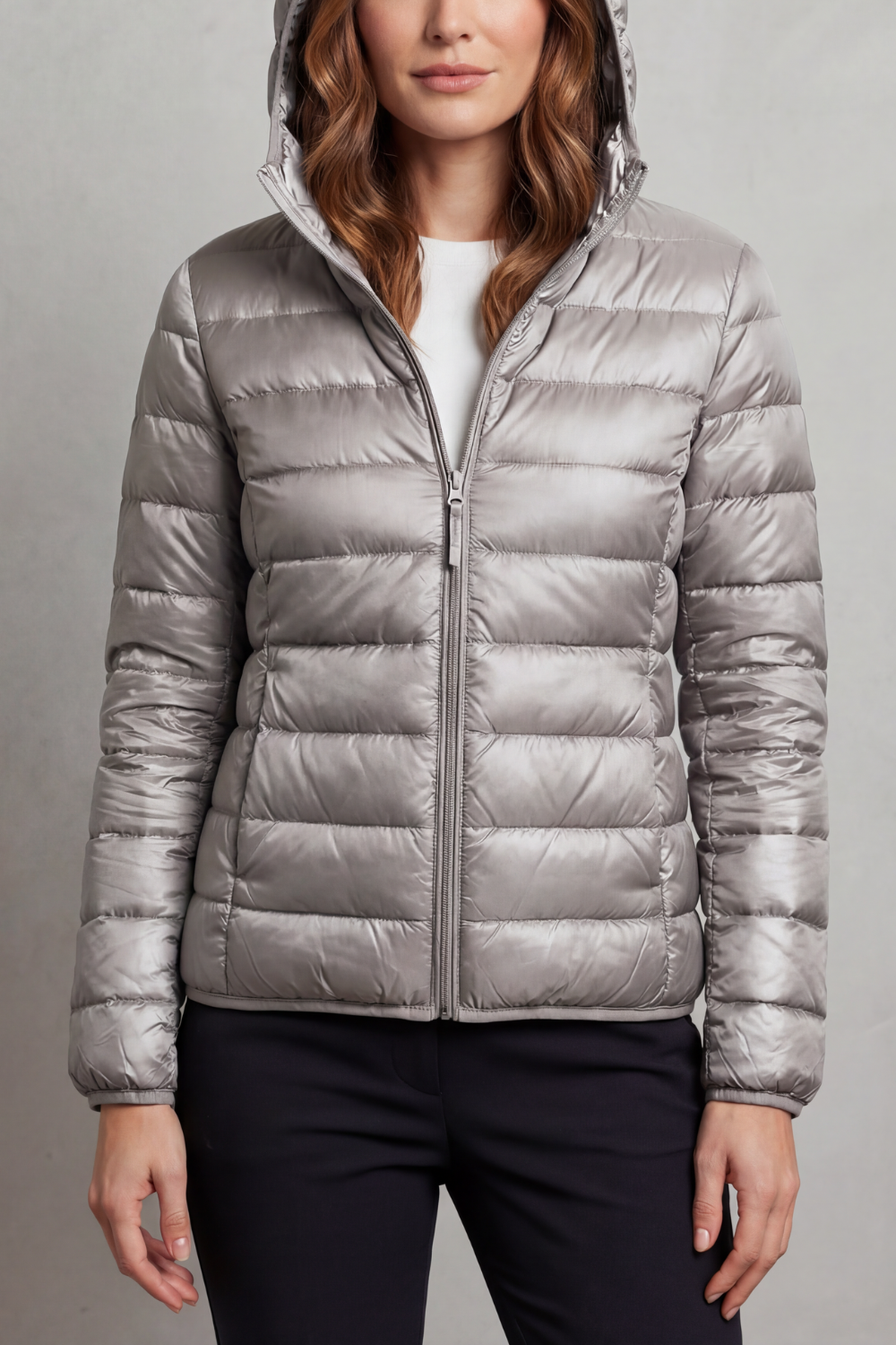 Fleur packable hooded puffer jacket – image 5
