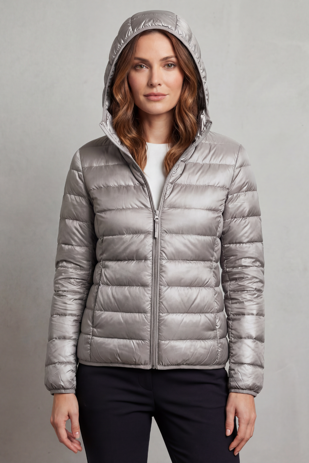Fleur packable hooded puffer jacket – image 6