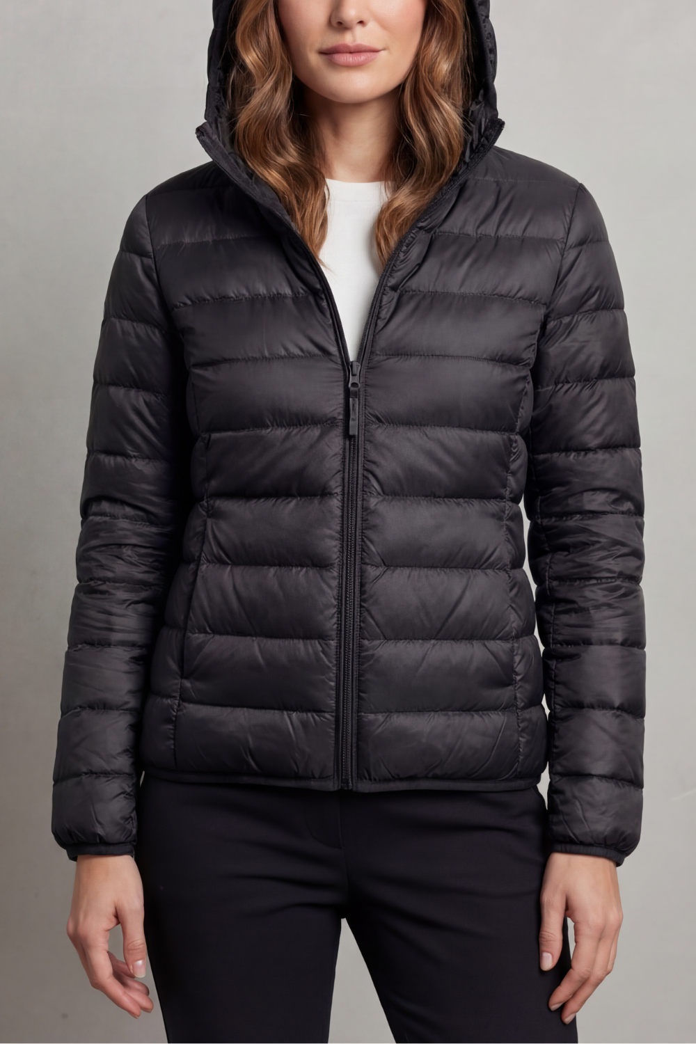 Fleur packable hooded puffer jacket – image 7