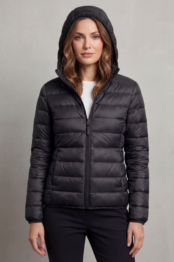 Fleur packable hooded puffer jacket – image 8