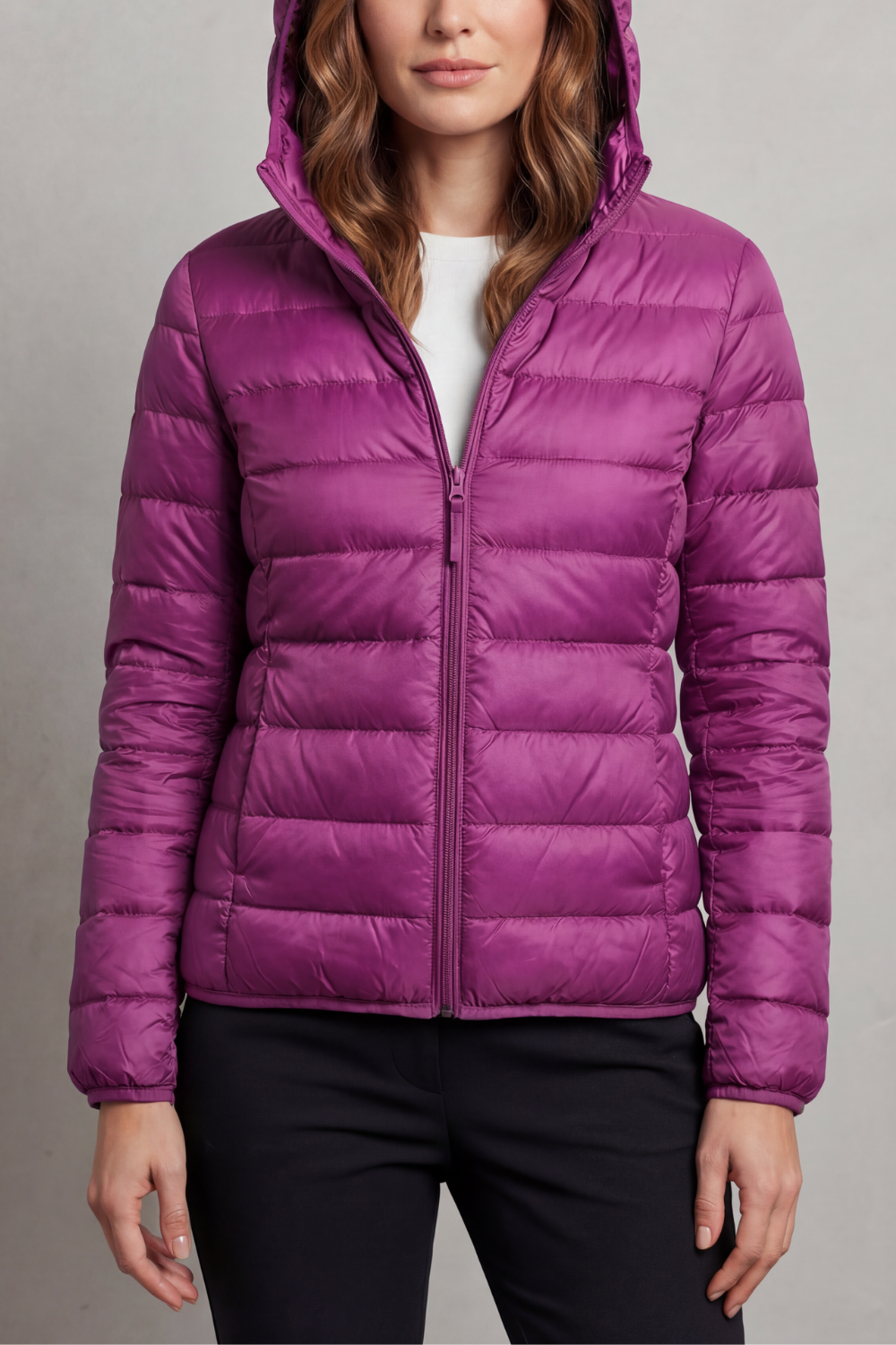 Fleur packable hooded puffer jacket – image 15